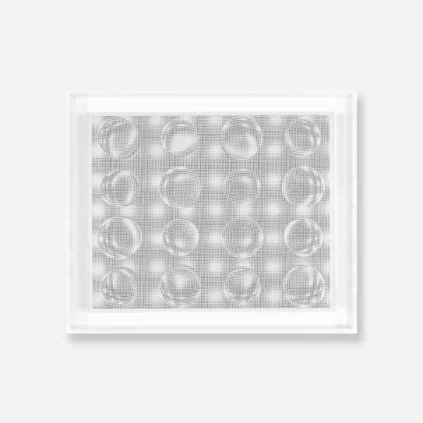 7 + 9 Esferas en Espiral, 2009 Héctor Ramírez 3 ejemplares Obra bidimensional 51 x 61 cm