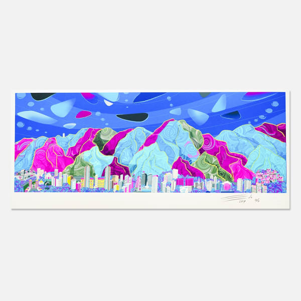 Ávila Calder , 2019 EDO 5 ejemplares Obra gráfica / Art Print 50 x 150 cm