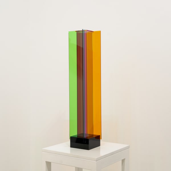 Carlos Cruz-Diez, Transchromie a 4 elementos, 2010