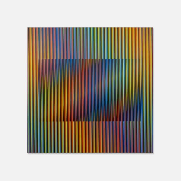 Carlos Cruz-Diez, Inducción Cromática a doble frecuencia Panam 12, 2011