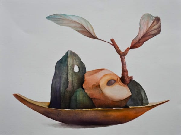 Lennin Vásquez, De la serie las barcas, florecer en otoño, 2024