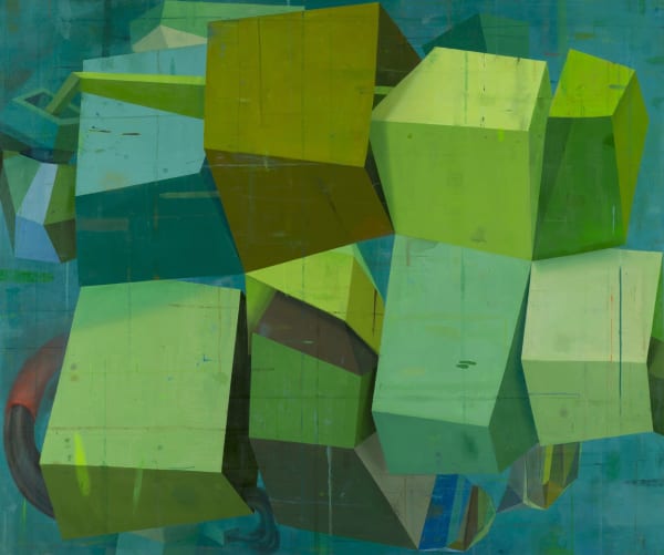 Deborah Zlotsky Mermaid thoughts, 2014 oil on canvas 60 x 72 in