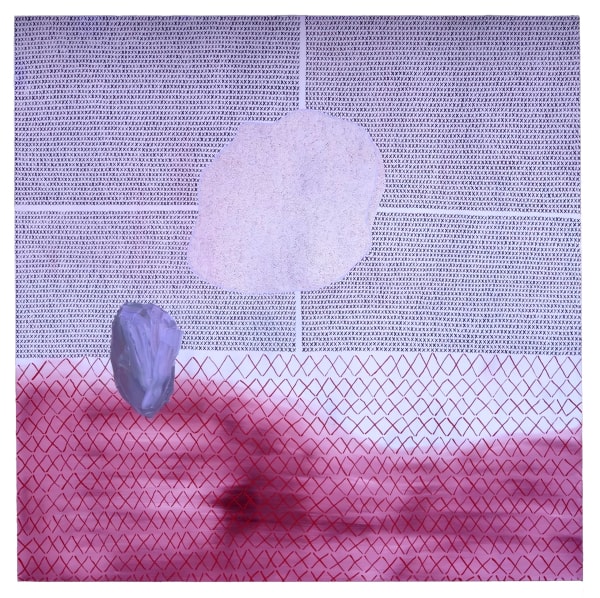 Maeve D'Arcy Matriarch Showdown, 2023 oil on canvas 48 x 48 in.