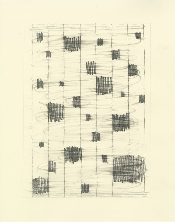 Margie Neuhaus Untitled (2023.7.18), 2023 watercolor on graphite paper 14 x 11 in.