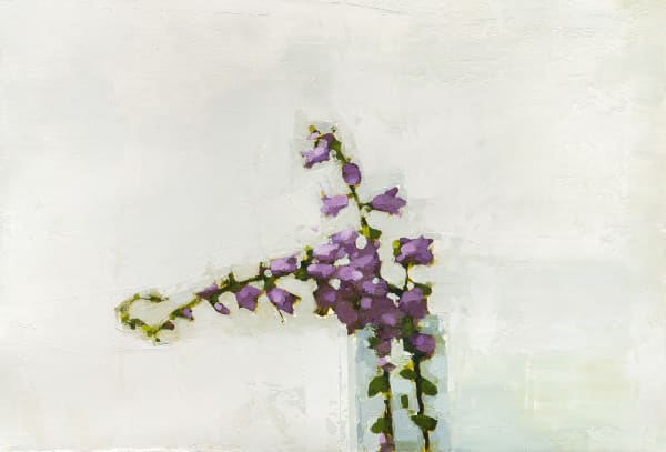 Stanley Bielen Cyma, 2023 oil on paper / mounted 14 3/4 x 22 in.