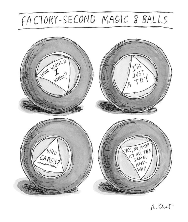 Roz Chast, Factory 2nd Magic 8, 2022 October 10