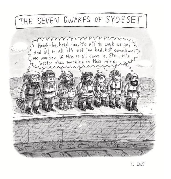 Roz Chast, The Seven Dwarfs of Syosset, 2020 Jan. 13
