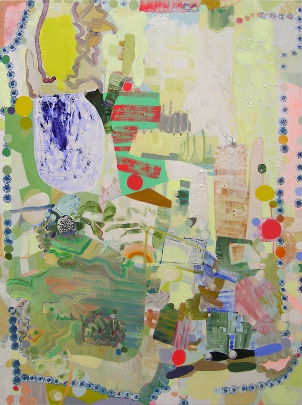 Josette Urso Those Apples, 2020 oil on canvas 48 x 36 in.