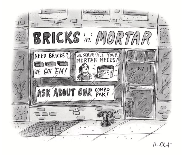 Roz Chast, Bricks n Mortar, 2019, Sep. 2