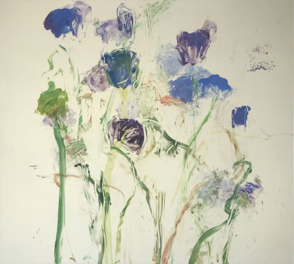 Susan Hambleton Blue 5, 1998 monoprint 18 x 20 in. paper size: 31 x 30 in.