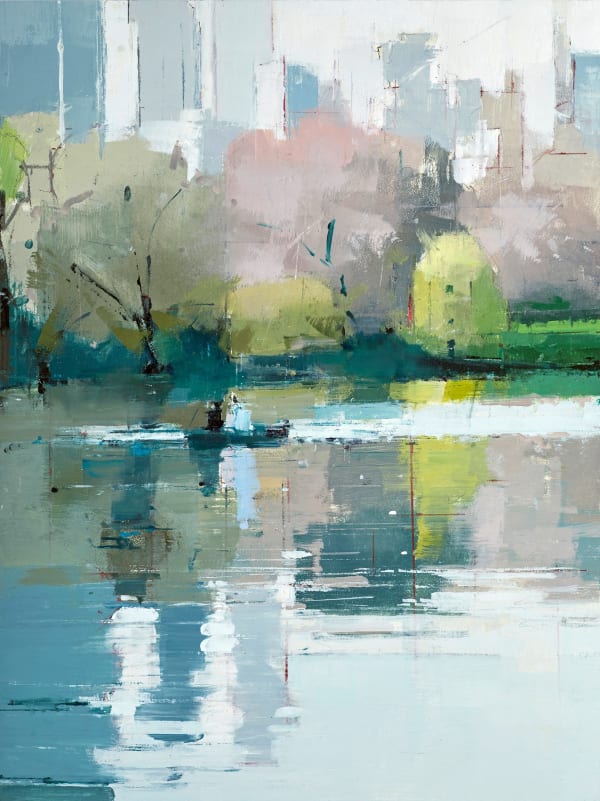 Lisa Breslow Daydream, 2024 oil and pencil on panel 16 x 12 in.