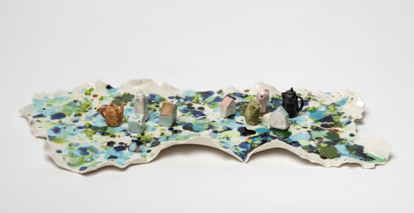 Monica Banks Vignette 5 , 2021 glazed english porcelain size variable