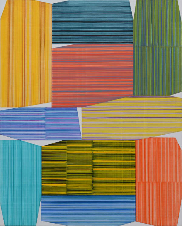 Erick Johnson Cosmic Errand I, 2022 oil on panel 20 x 16 in.