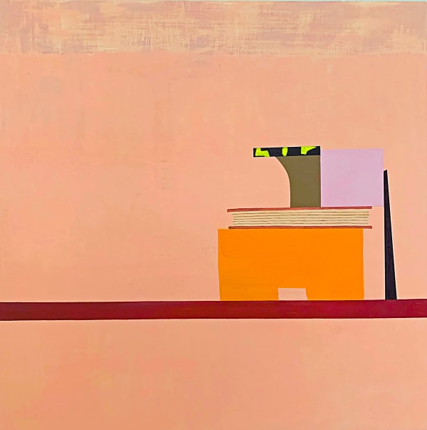 Sydney Licht Shelf Life #1, 2022 oil on panel 24 x 24 in.