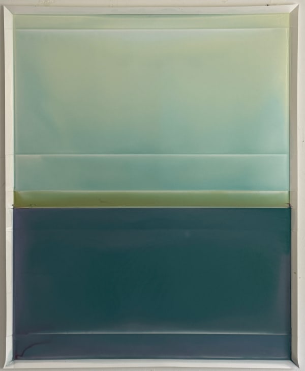 Susan English - Cascading Folds (with footer) No. 81, 2025