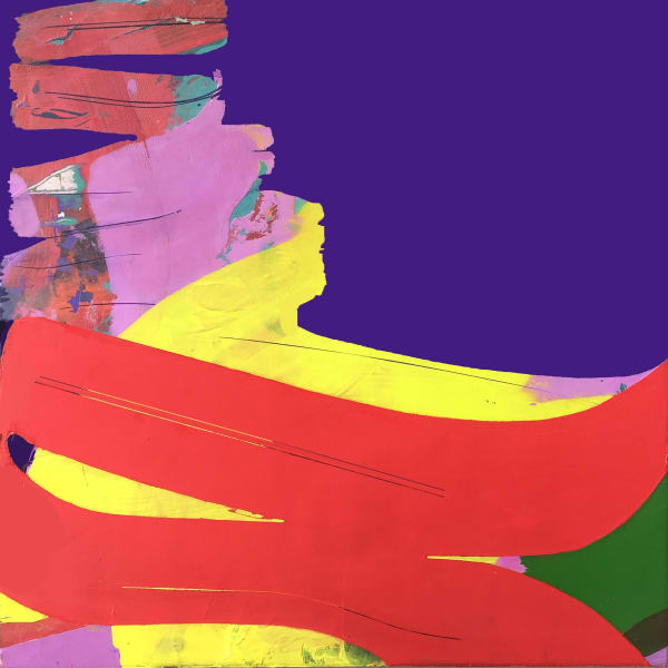 Suzanne Laura Kammin Anicca, 2017 oil on panel 12 x 12 in.