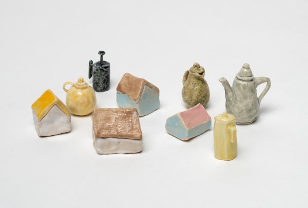 Monica Banks Vignette 4, 2021 glazed english porcelain size variable