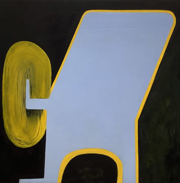 Fran Shalom Rendezvous, 2021 oil on canvas 24 x 24 in.