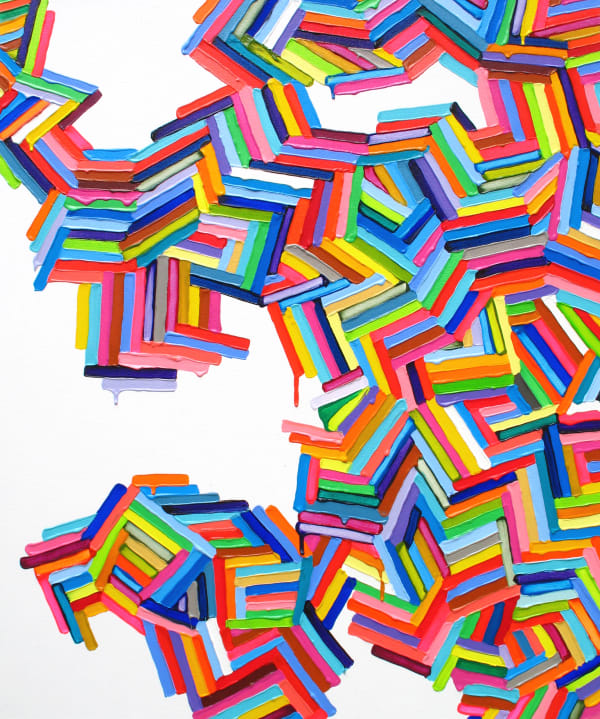 Martina Nehrling June 6 Saturday, 2017 acrylic on canvas 36 x 30 in.