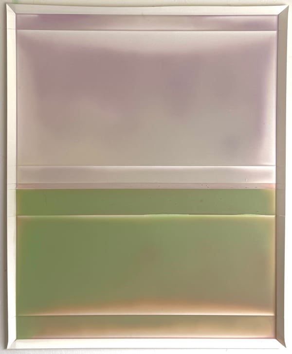 Susan English - Cascading Folds (with footer) No. 81, 2025