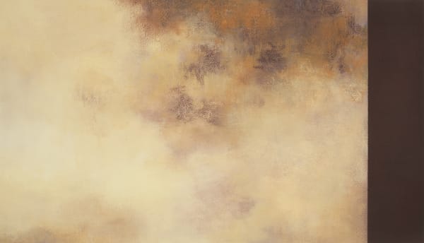 Abstract oil on paper