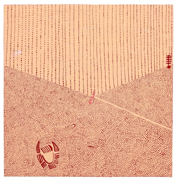 Maeve D'Arcy The Cement Mixer, 2023 oil on panel 10 x 10 in.