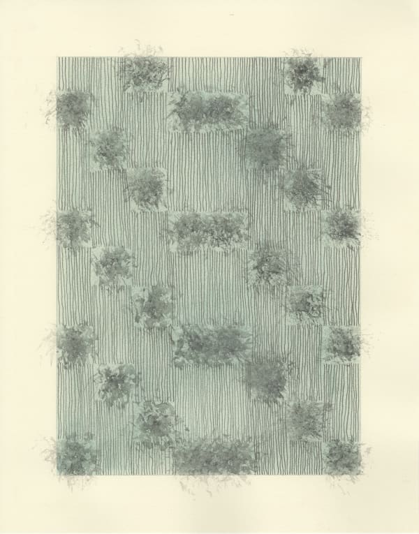 Margie Neuhaus Untitled (2023.5.5), 2023 pastel and watercolor graphite on paper 14 x 11 in.