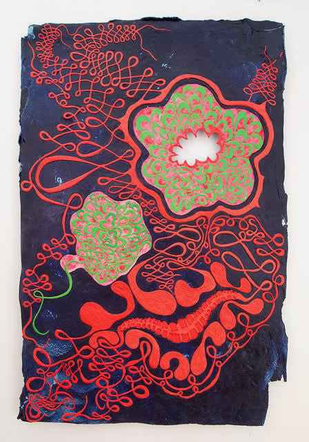 Daniel Weiner Sand in My Eyes, 2019 36 x 24 x 1 in.