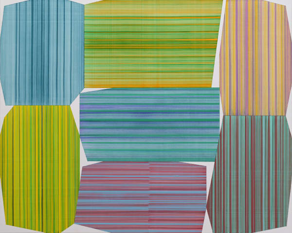 Erick Johnson Agate Ramble, 2022 oil on canvas 40 x 50 in.