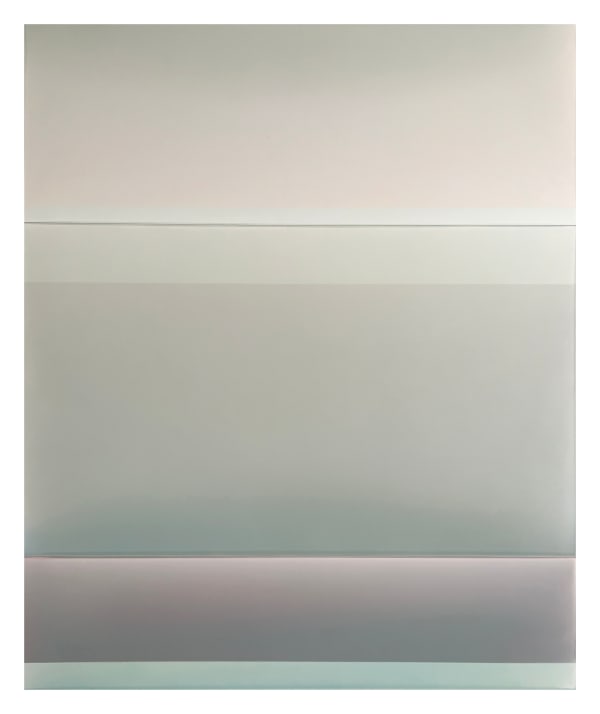 Susan English Lieutenant's Island, 2022 tinted polymer on Dibond panel 65 x 54 in.