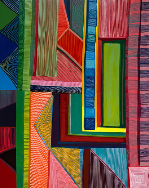 Cynthia Rojas, Peeping, 2024