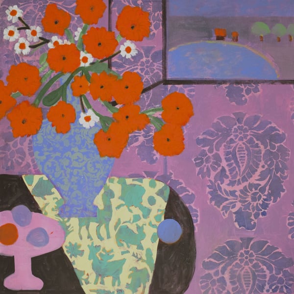 Denise Regan Sweet Life, 2014 oil on canvas 48 x 48 in.