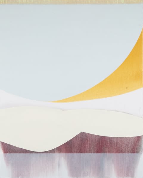 Sarah Hinckley daylight is good at arriving at the right time (1), 2022 oil on canvas 50 x 40 in.