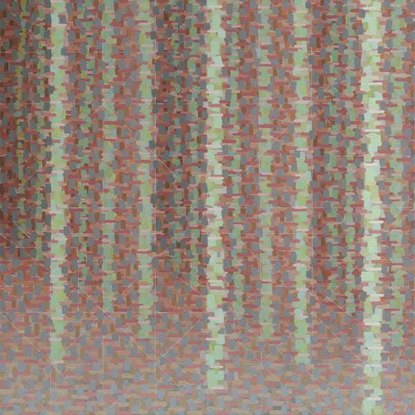 Rachael Wren Old Growth, 2014 oil on linen 48 x 48 in.