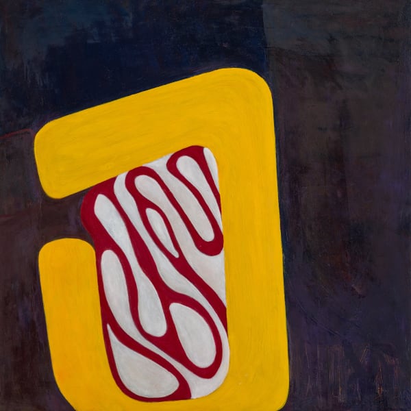 Fran Shalom Shipshape, 2025 Oil on canvas 16 x 16 in.