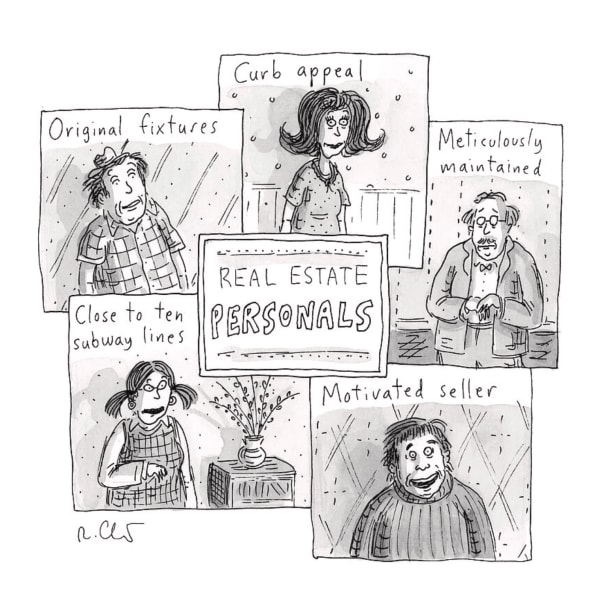 Roz Chast, Real Estate Personals, 2024 July 29