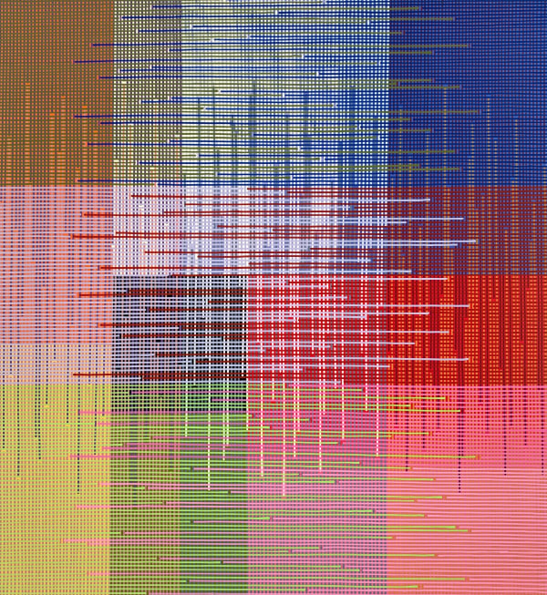 Peter Stephens Rendezvous, 2023 acrylic on wood 26 x 24 in.