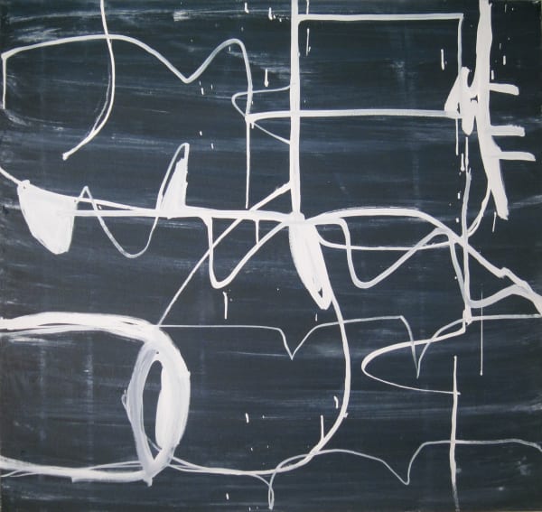 Jane Schiowitz Momentum, 2015 oil on canvas 34 x 34 in.