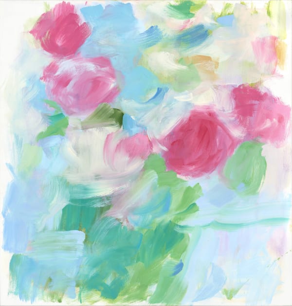 Yolanda Sanchez Pequeńos ParaÍsos 2, 2022 oil on canvas 22 x 21 in.