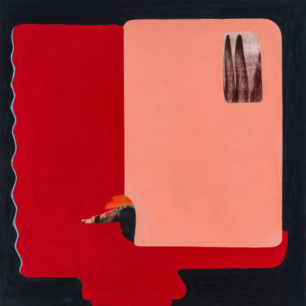 Fran Shalom Recall, 2025 Oil on canvas 24 x 24 in.