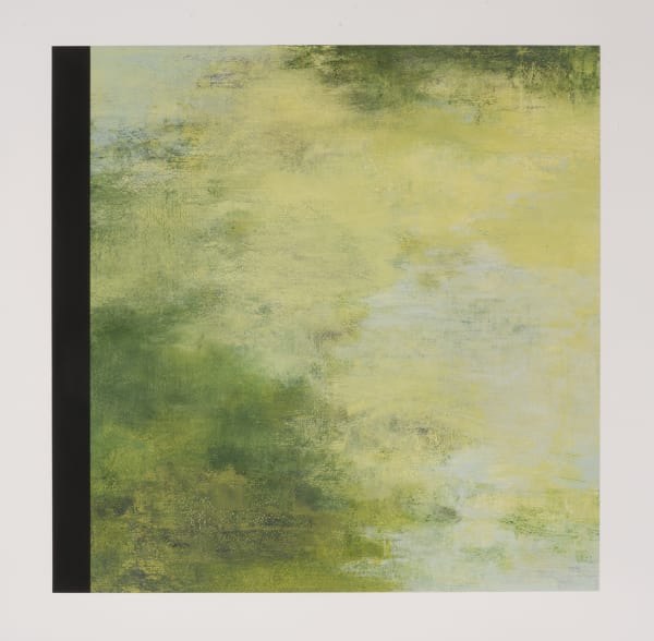 Tamar Zinn Verdant Suite 1, 2021 oil on paper image size: 17 x 17 in. paper size: 22 x 22 in.