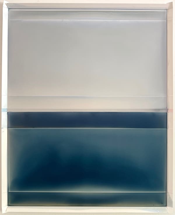 Susan English, Cascading Folds (with Footer) No.78, 2025