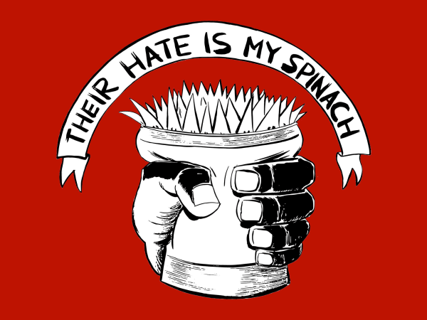 Mark Gibson, Their Hate Is My Spinach, 2023