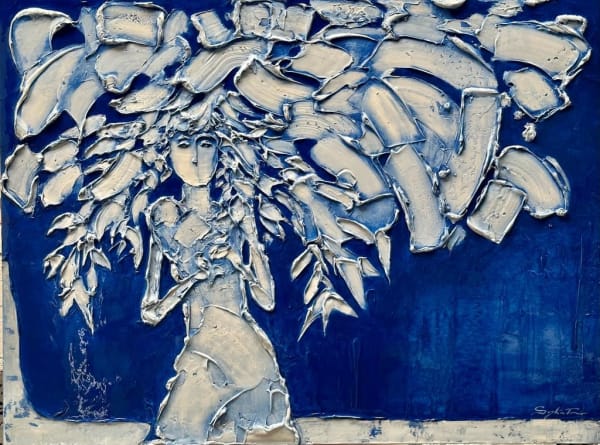 Sylvain Tremblay, Au Jardin Des Oiseaux Bleus, 2023