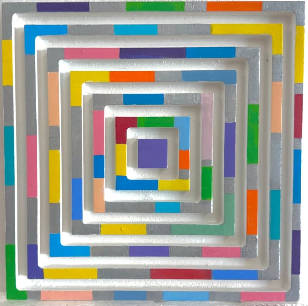 Ron Agam, The Opposite of Round, 2024