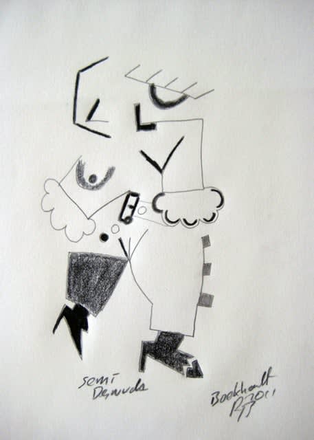 Johannes Boekhoudt, Semi Desnuda, 2011