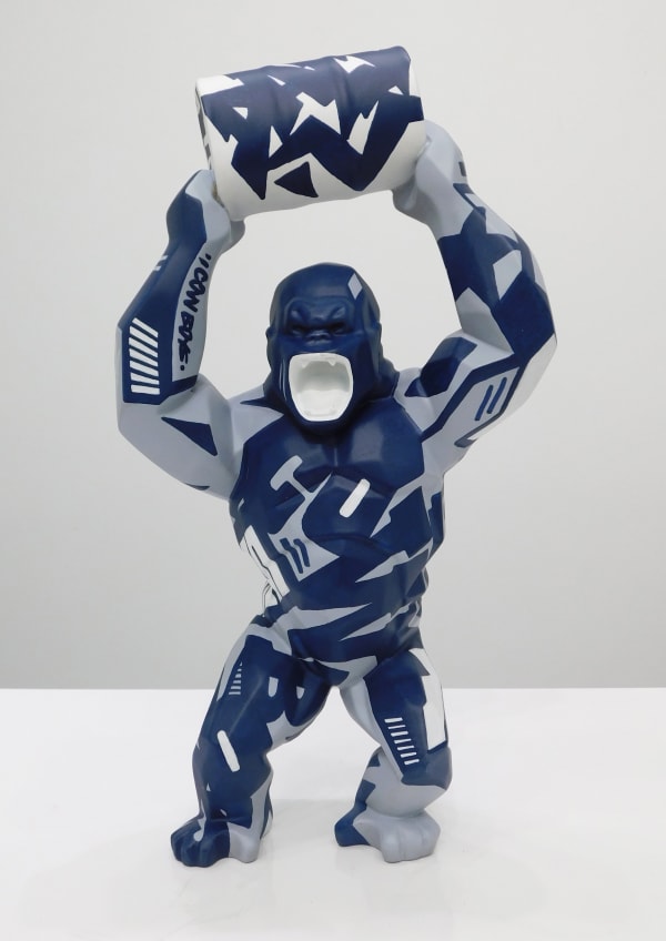 Richard Orlinski, Kong Baril Tag Mat Dallas Cowboy Edition 45cm 1/1, 2022