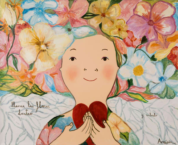 Eva Armisén, LLevar las flores dentro / Bring the flowers inside, 2023