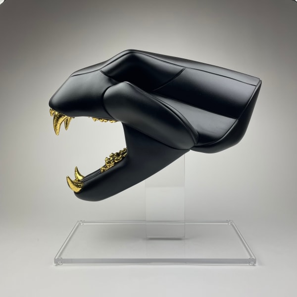 Christopher Schulz, Polar Bear Skull - Black 1/9, 2023