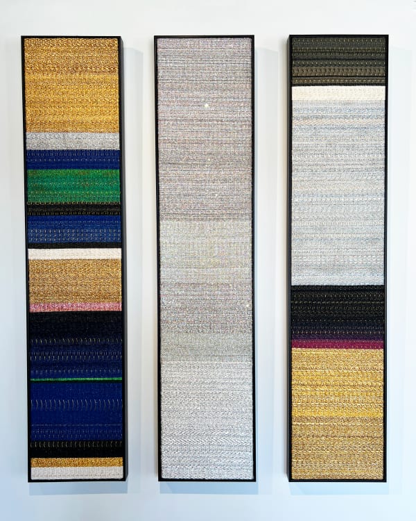 Sebastien Courty, Totems, a wall's jewelry - Set of 3, 2022